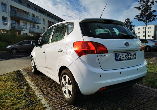 Kia Venga cena 19999 przebieg: 228000, rok produkcji 2011 z Gdynia małe 232